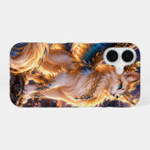 幻想的なデザイン  iPhone 16ケース (裏面横)