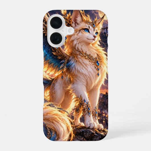幻想的なデザイン  iPhone 16ケース (裏面)