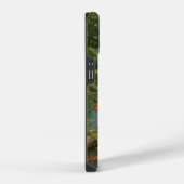 幻想的なドラゴン ガーデン iPhone 14 カーース – 幻想的なF iPhoneケース (右側面)