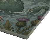 幻想的なネス湖のモンスター 自分を信じて カッティングボード (角)