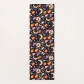 幻想的なハロウィンナイトスカイパターン ヨガマット (裏面)