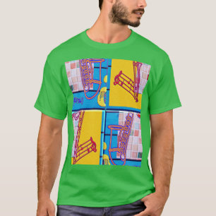 幻想的なバウハウス・ジャズ・オーケストラの音符 ファンタ Tシャツ