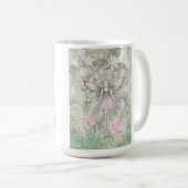 幻想的なバラの妖精 コーヒーマグカップ (正面右)