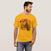 幻想的なパステルオオハシ Tシャツ (正面フル)