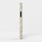 幻想的なパステルリーフアートの保護 Case-Mate iPhoneケース (裏面/右)