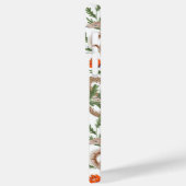 幻想的なパープルスネークとボタニカル - 名前入り Case-Mate iPhoneケース (裏面 / 左)