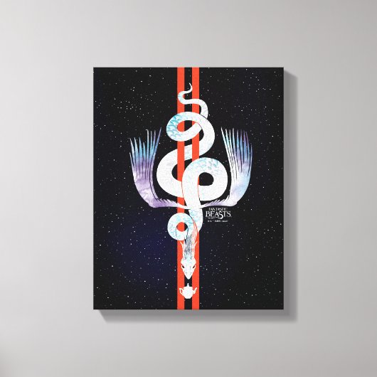 幻想的なビーストオキャミー キャンバスプリント (正面)