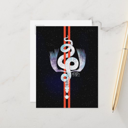 幻想的なビーストオキャミー ポストカード (正面/裏面インサイチュ)