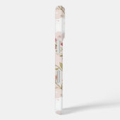幻想的なピンクのウサギと花畑 Case-Mate iPhoneケース (裏面 / 右)