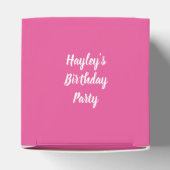 幻想的なピンク フェイバーボックス (上部)