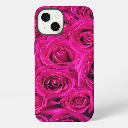 幻想的なファンタジーの花 iPhoneケース (裏面)
