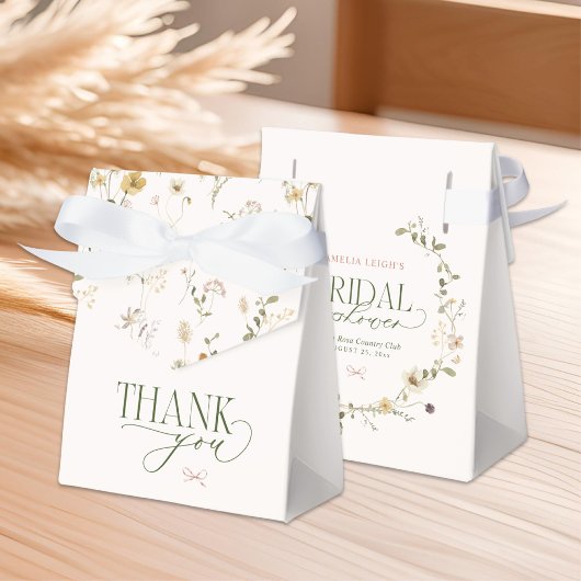 幻想的なフェアリーテイルガーデン＆ボウズのブライダルシャワー フェイバーボックス