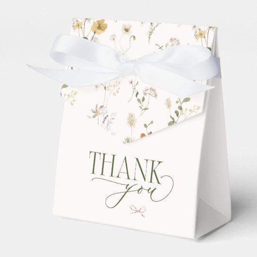 幻想的なフェアリーテイルガーデン＆ボウズのブライダルシャワー フェイバーボックス (正面サイド)