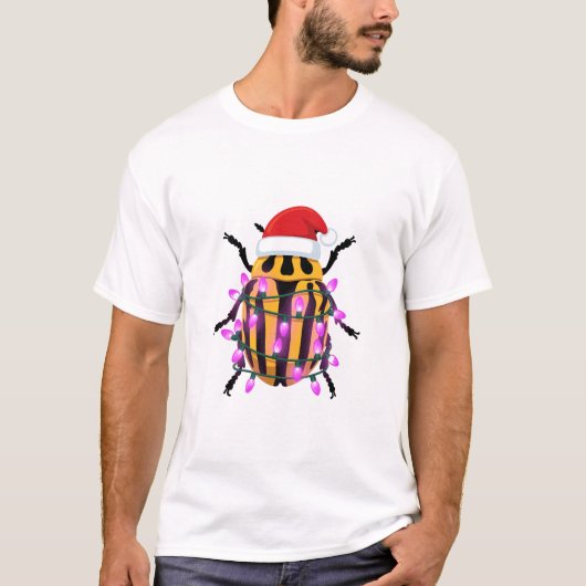 幻想的なホタルの夏の夜の芸術 Tシャツ (正面)