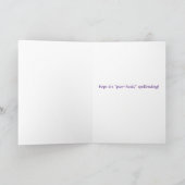 幻想的なポーションを巻き込んだハロウィーンブラックキャット カード (内部)