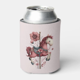 幻想的なメリーゴーラウンドの馬の画像 缶クーラー
