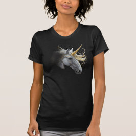 幻想的なユニコーンで世界を照らす Tシャツ