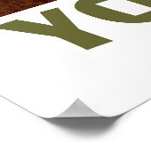 幻想的なヨセミテのポスター！ ポスター (角)