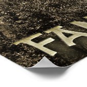 幻想的なヨセミテのポスター! ポスター (角)