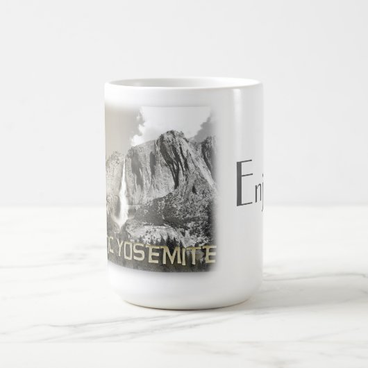 幻想的なヨセミテマグ! コーヒーマグカップ (中央)