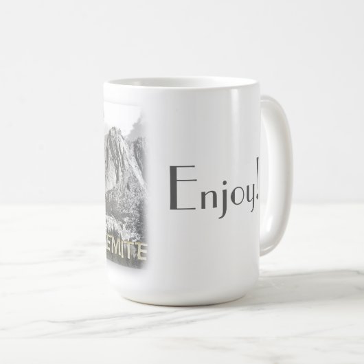 幻想的なヨセミテマグ! コーヒーマグカップ (正面右)