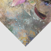 幻想的なロイヤルマーネの馬の肖像画 薄葉紙 (詳細)