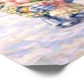 幻想的なロボットの反射ポスター ポスター (角)