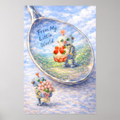 幻想的なロボットの反射ポスター ポスター (正面)