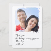 幻想的なロマンチックウェディング招待 招待状 (正面)