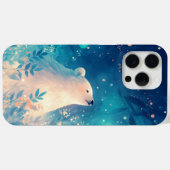 幻想的な不思議の国のシロクマ Case-Mate iPhoneケース (裏面 (横))