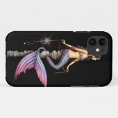 幻想的な人魚のゴシックアート Case-Mate iPhoneケース (裏面(横))