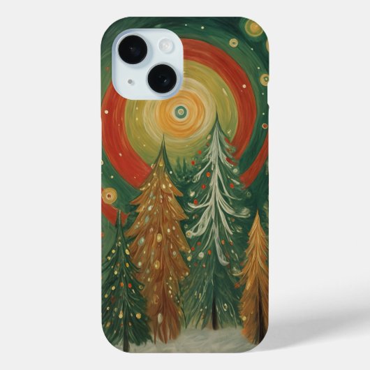 幻想的な冬の森 Case-Mate iPhoneケース (裏面)
