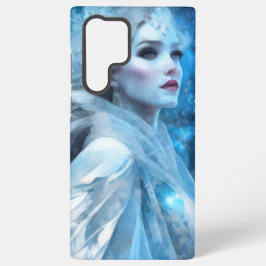 幻想的な凍った雪の女王のファンタジーアート SAMSUNG GALAXY S22 ULTRAケース