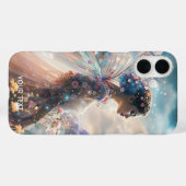 幻想的な可愛い女の子の庭の花 Case-Mate iPhoneケース (裏面 (横))