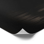 幻想的な垣間見える大きなポスター ポスター (角)