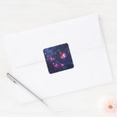 幻想的な夜の蝶の庭 スクエアシール (封筒)