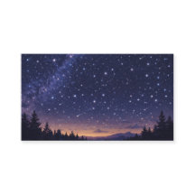 幻想的な夜空の絵本