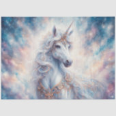 幻想的な天体ユニコーン デコパージュ 薄葉紙 (正面)