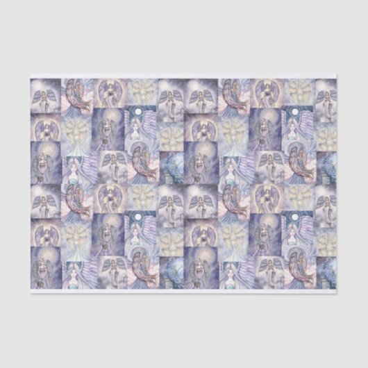 幻想的な天使のアート 薄葉紙 (正面)