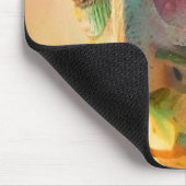 幻想的な女性ポートレート マウスパッド (コーナー)