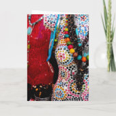 幻想的な女性型枠 カード (裏面)