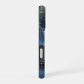 幻想的な幻想の滝の夢の風景 iPhone 16ケース (右側面)