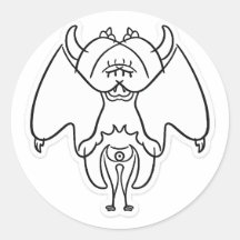 幻想的な影のカゲコ ステッカー