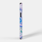 幻想的な抽象的な炎のフラクタル iPhoneケース (右側面)