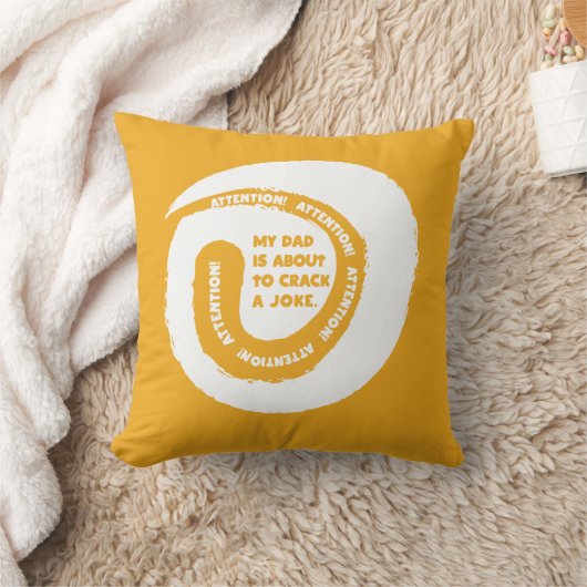 幻想的な文字私のパパが冗談を言おうとしている クッション (ブランケット)