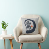 幻想的な文字私のパパのジョークはあなたを引き裂く クッション (椅子)