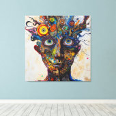 幻想的な旋風 キャンバスプリント (インサイチュ (ウッドフロア))