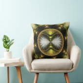 幻想的な明るいパターンの放射 クッション (椅子)