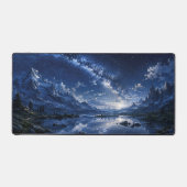 幻想的な星空の風景 デスクマット (正面)