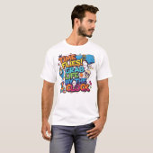 幻想的な時計のデザインのスウェットシャツ - 時は飛ぶもの Tシャツ (正面フル)
